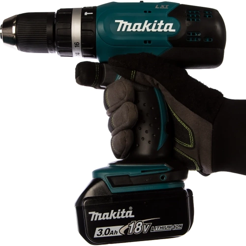 Аккумуляторная дрель Makita DHP453RFE фото 6