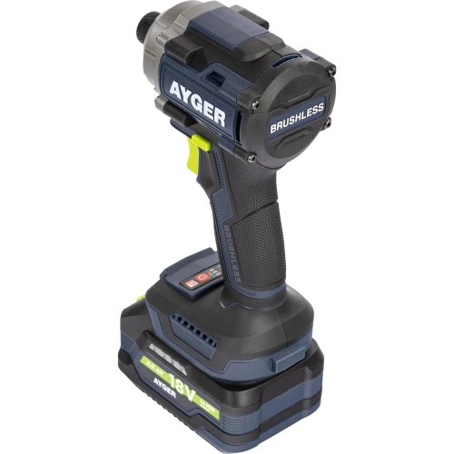 Аккумуляторный бесщеточный винтоверт AYGER ABS20BL4 фото 5 Аккумуляторный бесщеточный винтоверт AYGER ABS20BL4 фото 5
