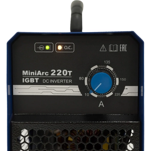 Инверторный сварочный аппарат (220 А; 2+1.5 м; ПВ 60%) Richip MiniArc 220T фото 9 Инверторный сварочный аппарат (220 А; 2+1.5 м; ПВ 60%) Richip MiniArc 220T фото 9