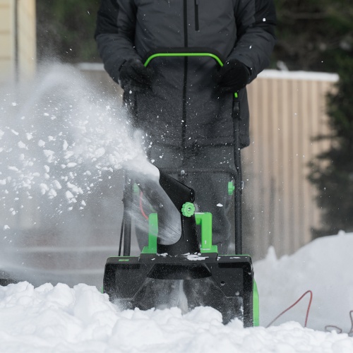 Снегоуборочная машина электрическая ЭСБ-2000, 2 кВт Сибртех фото 26