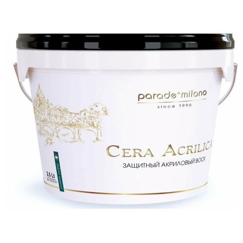 Воск акриловый Parade Cera Acrilica декоративный защитный 2,5 л
