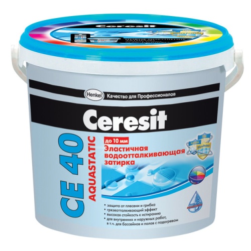 Затирка цементная Ceresit CE 40 Aquastatic Сахара фото 3