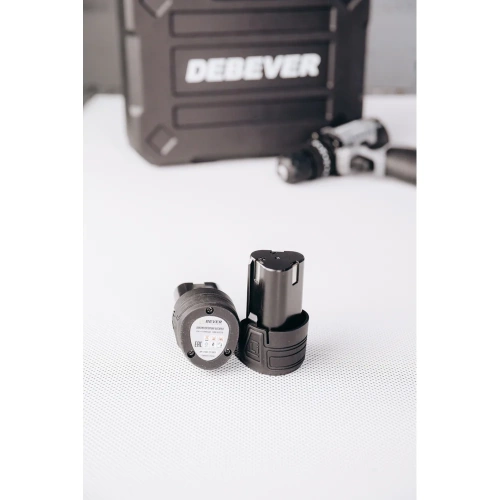 Дрель-шуруповерт аккумуляторная Debever бесщеточная, 45Nm, 19+3, 10мм, 12В; в компл. АКБ 1,5 а/ч; з/у 0,4 а/ч DBE-7311CKIT фото 7 Дрель-шуруповерт аккумуляторная Debever бесщеточная, 45Nm, 19+3, 10мм, 12В; в компл. АКБ 1,5 а/ч; з/у 0,4 а/ч DBE-7311CKIT фото 7