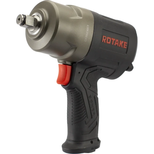 Пневматический ударный композитный гайковерт Rotake 1/2", 1680 нм RT-5274 Пневматический ударный композитный гайковерт Rotake 1/2", 1680 нм RT-5274