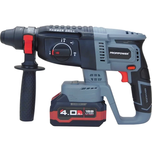 Аккумуляторный бесщеточный набор 4 в 1 Profipower ProfiSet-4F18 Li-ion 2шт, 4Ач, З/У, кейс, E0081, E0080, T0056, T0058, E0093 фото 5 Аккумуляторный бесщеточный набор 4 в 1 Profipower ProfiSet-4F18 Li-ion 2шт, 4Ач, З/У, кейс, E0081, E0080, T0056, T0058, E0093 фото 5