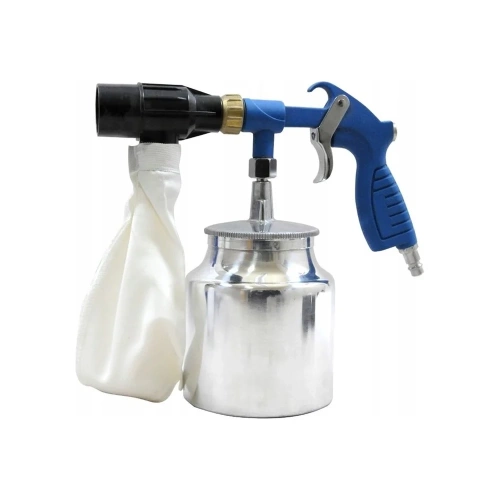 Пескоструйный пневматический пистолет со сменными насадками и песком Forsage F-2377(47701) Пескоструйный пневматический пистолет со сменными насадками и песком Forsage F-2377(47701)