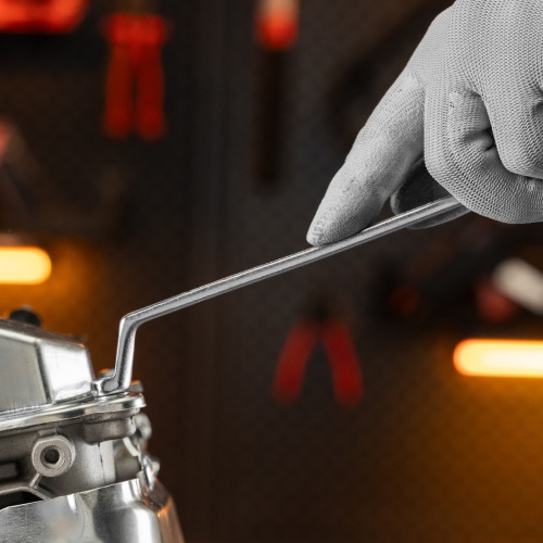 Ключ накидной коленчатый, 8 х 10 мм, хромированный Sparta фото 6