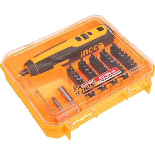 Аккумуляторная отвертка INGCO SUPER 4В, 5Hm, 1/4, CSDLI04062 фото 9 Аккумуляторная отвертка INGCO SUPER 4В, 5Hm, 1/4, CSDLI04062 фото 9