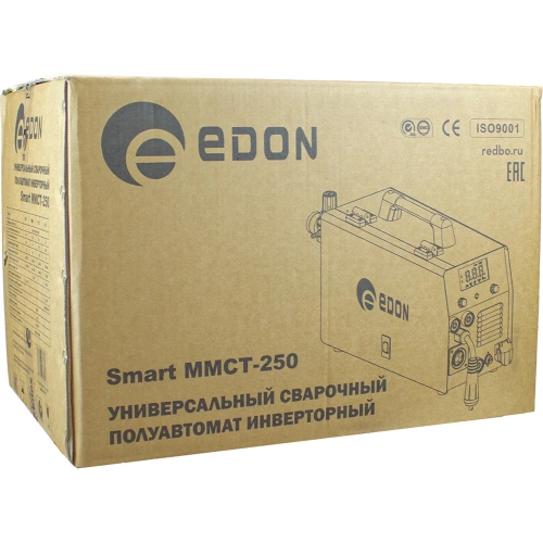 Универсальный сварочный полуавтомат инверторный EDON Smart MMCT-250 28505 фото 11 Универсальный сварочный полуавтомат инверторный EDON Smart MMCT-250 28505 фото 11