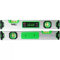 Электронный уровень-угломер TECHNICOM с магнитом, ЖК дисплей, 400 мм, 0-360° TC-LA400