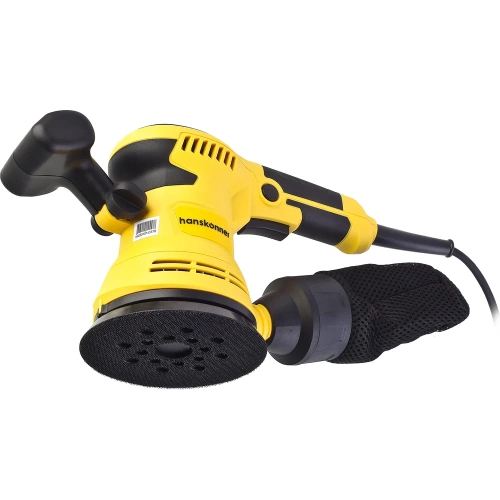 Эксцентриковая шлифмашина Hanskonner 450Вт, 125мм, 8000-12000об/мин, КОНСТ ЭЛ-КА HOS8145RC фото 8