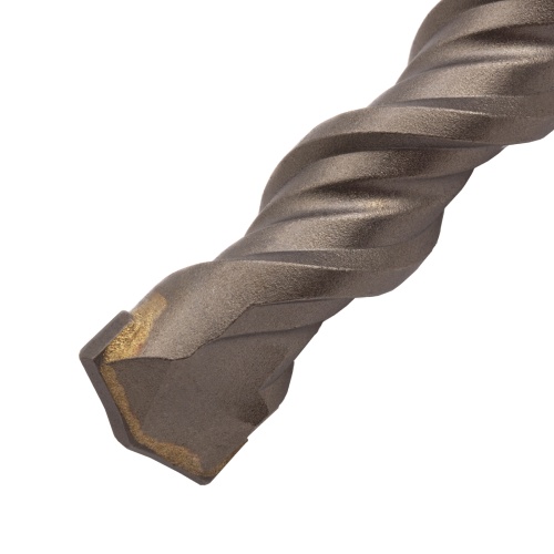 Бур по бетону, двойная спираль, три пылеотводящие кромки, 18 x 310 мм DENZEL фото 2