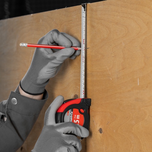 Рулетка Status Magnet fixation,7,5 м х 25 мм,обрезиненный корпус,зацеп с магнитом Matrix фото 11