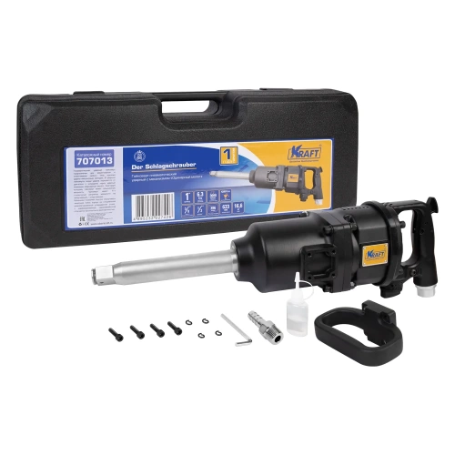 Пневматический грузовой гайковерт KRAFT 1", 4200 н.м KT 707013 фото 8