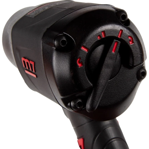 Пневматический ударный гайковерт MIGHTY SEVEN 1/2", 1627 Нм, в комплекте налобный фонарь NC-4255QL фото 5