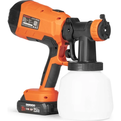 Краскопульт аккумуляторный DAEWOO DAPS 1121Li SET фото 5 Краскопульт аккумуляторный DAEWOO DAPS 1121Li SET фото 5