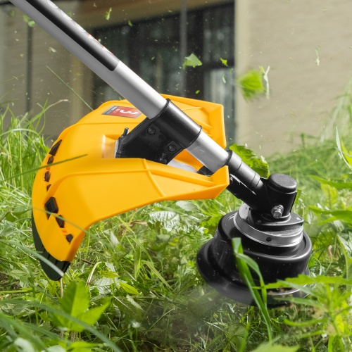 Триммер бензиновый DR-43, 43 см3, неразъемная штанга, состоит из 2 частей Denzel фото 20