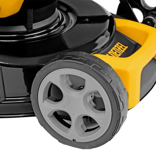 Газонокосилка аккумуляторная бесщет. DLM-460, 460 мм, травосб. 65 л., Li-Ion, 40 В Denzel фото 16