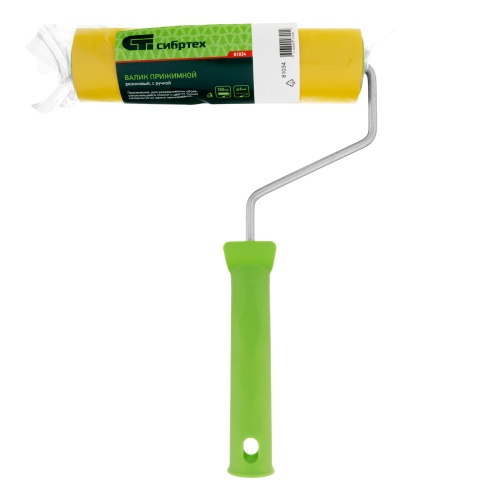 Валик прижимной резиновый с ручкой, 180 мм, D ручки 6 мм Сибртех фото 6 Валик прижимной резиновый с ручкой, 180 мм, D ручки 6 мм Сибртех фото 6