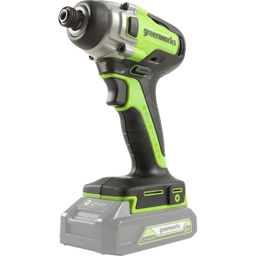 Ударный аккумуляторный винтоверт Greenworks GD24ID3 3802807 фото 4