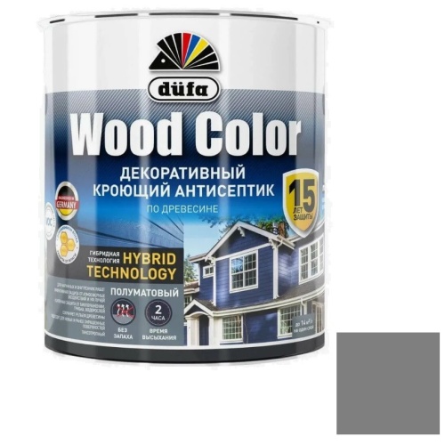 Антисептик кроющий Dufa Wood Color маренго 2,5 л