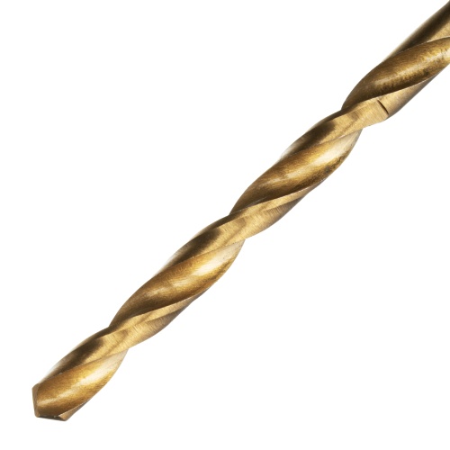 Сверло по металлу, 3.5 мм, HSS, нитридтитановое покрытие, шестигранный хвостовик Matrix фото 3