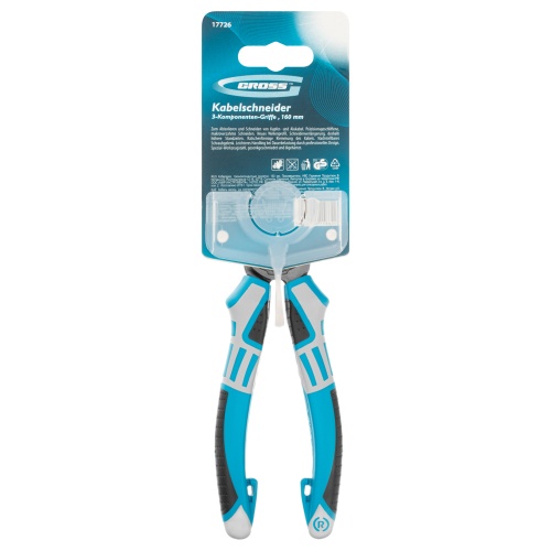 Кабелерез, трехкомпонентные рукоятки, 160 мм Gross фото 7