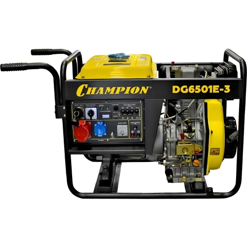 Дизельный генератор CHAMPION DG6501E-3 фото 5 Дизельный генератор CHAMPION DG6501E-3 фото 5