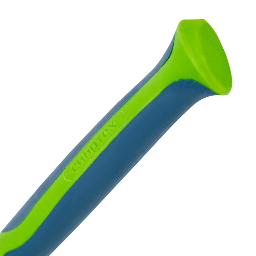 Киянка резиновая, 680 г, белая резина, фибергласовая рукоятка Сибртех фото 4