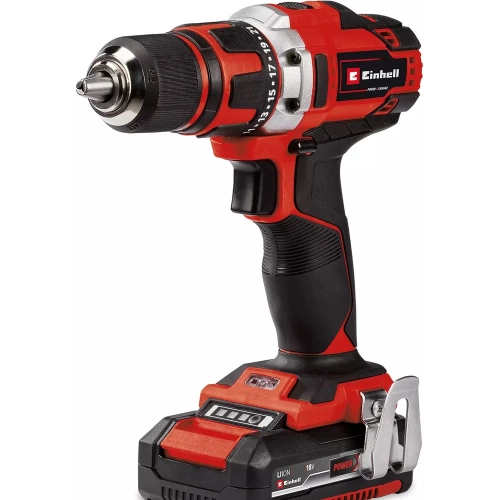 Дрель аккумуляторная Einhell PXC TE-CD 18/40-1 Li, 18В,40Нм,патрон 13мм,2x2,0Ач,кейс 4514228 фото 4 Дрель аккумуляторная Einhell PXC TE-CD 18/40-1 Li, 18В,40Нм,патрон 13мм,2x2,0Ач,кейс 4514228 фото 4