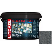 Затирка эпоксидная для швов Litokol Starlike Evo S.130 Grigio Ardesia 1 кг