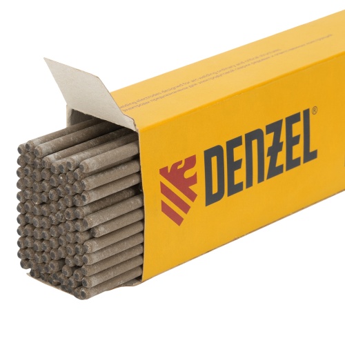 Электроды DER-13/55, диам 3 мм, 2,5 кг., основное покрытие Denzel Электроды DER-13/55, диам 3 мм, 2,5 кг., основное покрытие Denzel