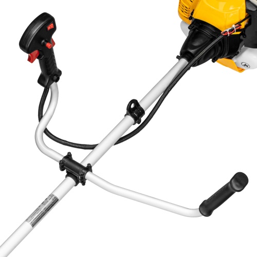 Триммер бензиновый DTL-43, 43 см3, неразъемная штанга, состоит из 2 частей Denzel фото 7