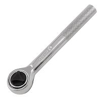 Ключ-трещотка 1/4", 45 зубьев, с переключателем, хром Sparta