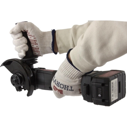 Машина углошлифовальная аккумуляторная бесщеточная Thorvik BBAG510000 125 мм, 10 000 об/мин 053908 фото 4