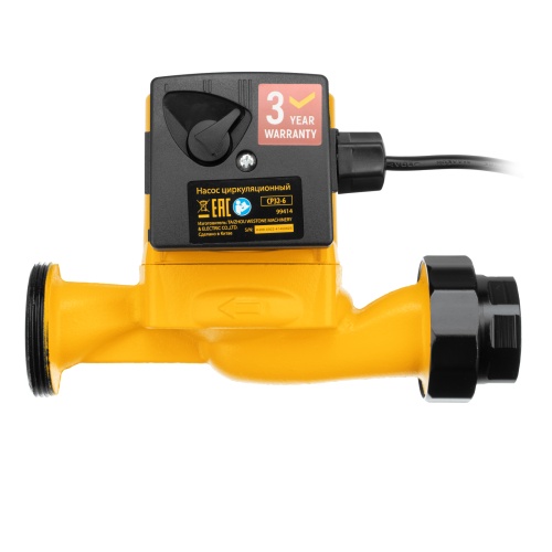 Циркуляционный насос CP32-6, напор 6 м, 70 л/мин, 1 м кабель, монт. длина 180 мм Denzel фото 4