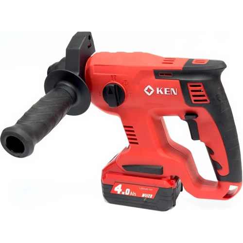 Перфоратор KEN BL2120-40C (20V 4.0AhВ) с регулировкой оборотов, 3-22 мм, 0-1400об/мин 115.413.9405 фото 5 Перфоратор KEN BL2120-40C (20V 4.0AhВ) с регулировкой оборотов, 3-22 мм, 0-1400об/мин 115.413.9405 фото 5