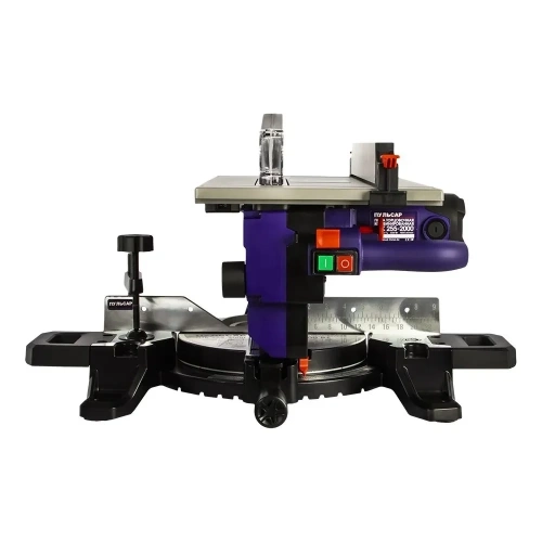 Торцовочная комбинированная пила ПУЛЬСАР ПТК 255-2000 909-488 фото 5