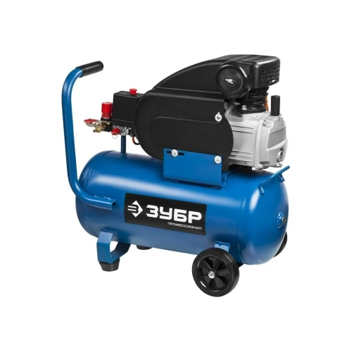 Масляный компрессор ЗУБР Профессионал 240 л/мин, 24 л, 1500 Вт ЗКПМ-240-24-1.5 фото 3