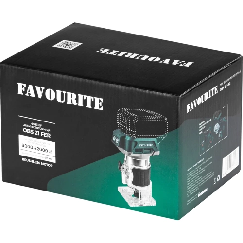 Фрезер аккумуляторный FAVOURITE OBS 21 FER 21В, 2/4Ач, бесщет. 150002221 фото 10