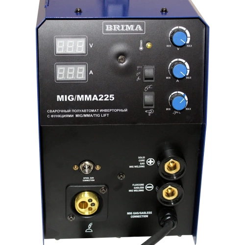 Полуавтомат Brima MIG/MMA-225 220В  с горелкой НП000000922 фото 4