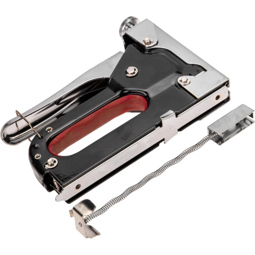 Мебельный степлер REXANT металлический, со вставками, 3 в 1 12-5403 фото 9