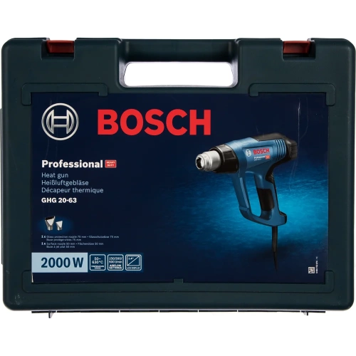 Технический фен Bosch GHG 20-63 0.601.2A6.201 фото 8 Технический фен Bosch GHG 20-63 0.601.2A6.201 фото 8