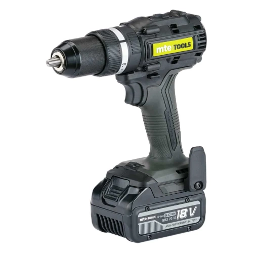 Дрель шуруповерт аккумуляторная MTE 70 Нм HDRD70-18, кейс, з/у, 2 АКБ 5 Ач 4702506012