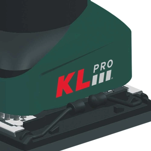 Шлифовальная вибрационная сетевая машина KLPRO 150 Вт, 110x100 мм 12056 KLEZ43110 фото 5