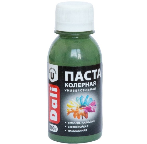 Паста колерная универсальная Dali 20354 оливковая 0,1 л