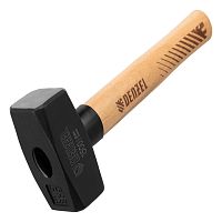 Кувалда, 1500 г, кованая головка, буковая рукоятка Denzel