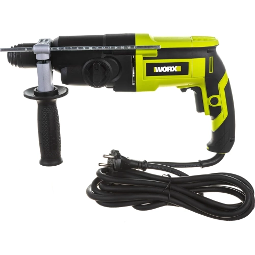 Перфоратор WORX Professional WU340S 800Вт, 26мм, 3Дж, кейс WU340S фото 10 Перфоратор WORX Professional WU340S 800Вт, 26мм, 3Дж, кейс WU340S фото 10