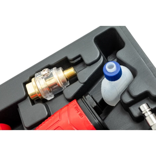 Ударный пневмогайковерт (880 Нм; 1/2"; кейс) Gigant Professional PW 880RKS + набор головок фото 10