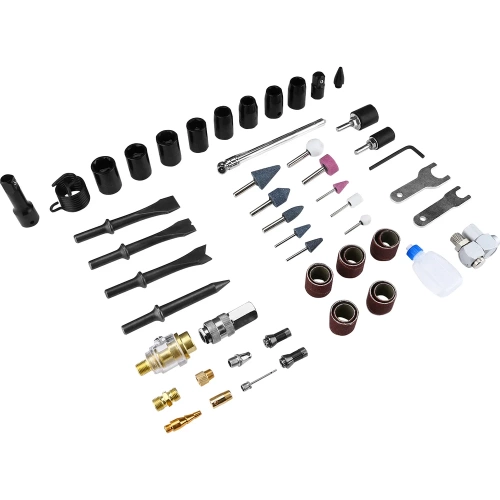 Набор пневмоинструмента и аксессуаров DEKO PT61D в кейсе, 61 предмет 085-1083 фото 3